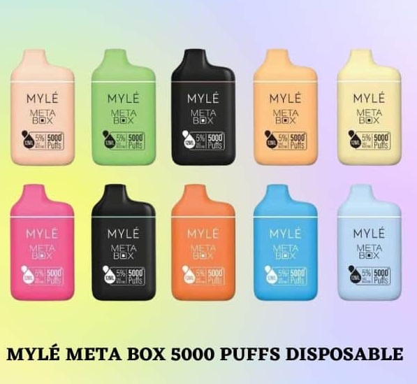 Mylé Meta Box 5000 Puffs Disposable Device Dubai