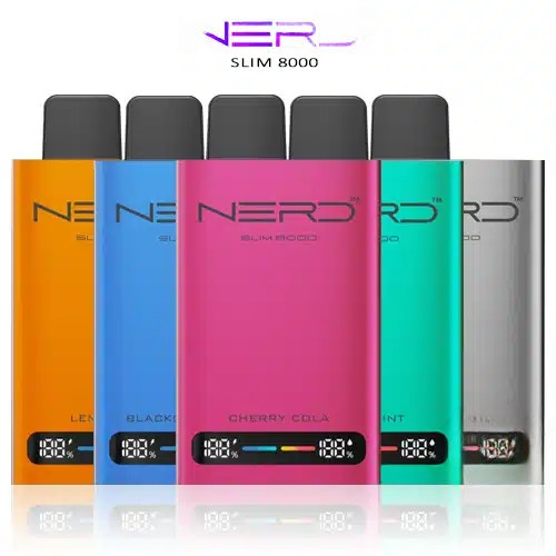 Nerd Slim 8000 Puffs Disposable Vape In UAE
